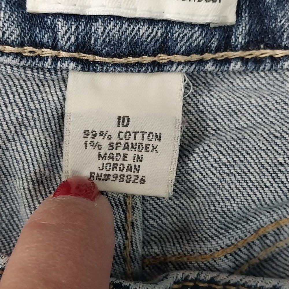 2672 Size 10 St Johns Bay  Upcycled Stretch Bell-Bottoms - Picture 5 of 5
